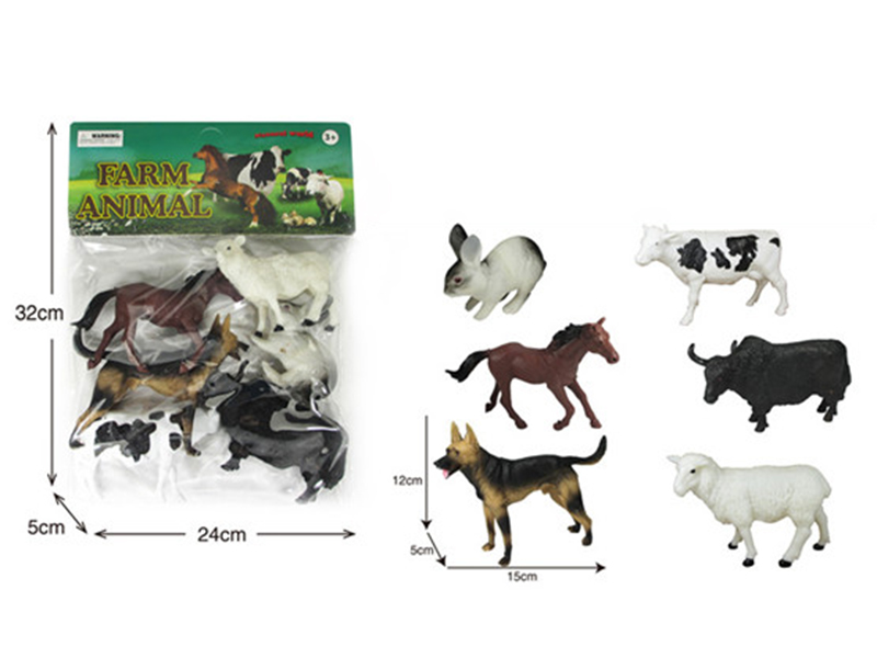 6pcs Poultry Animals