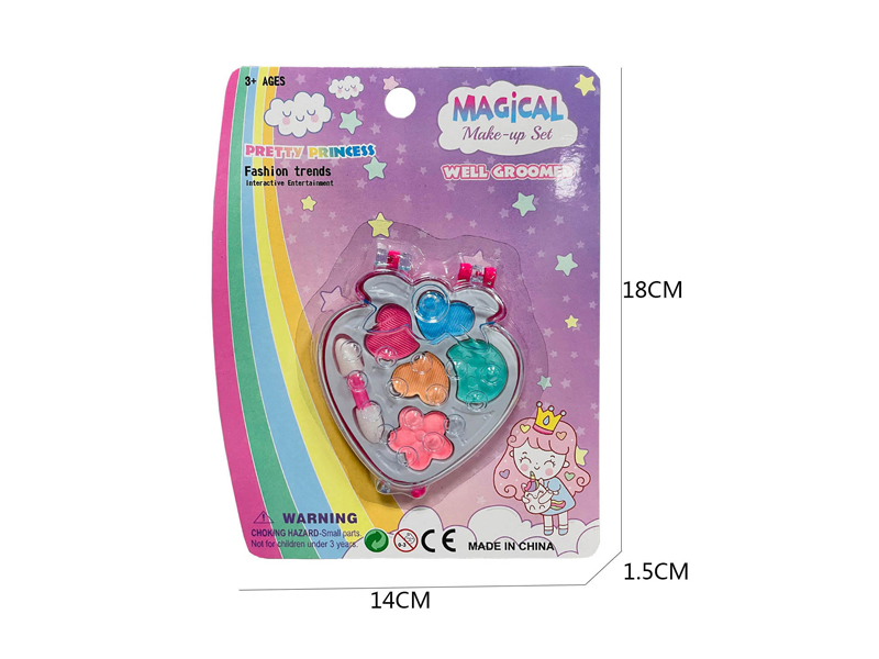 Strawberry Powder Box Cosmetics Girls Toys