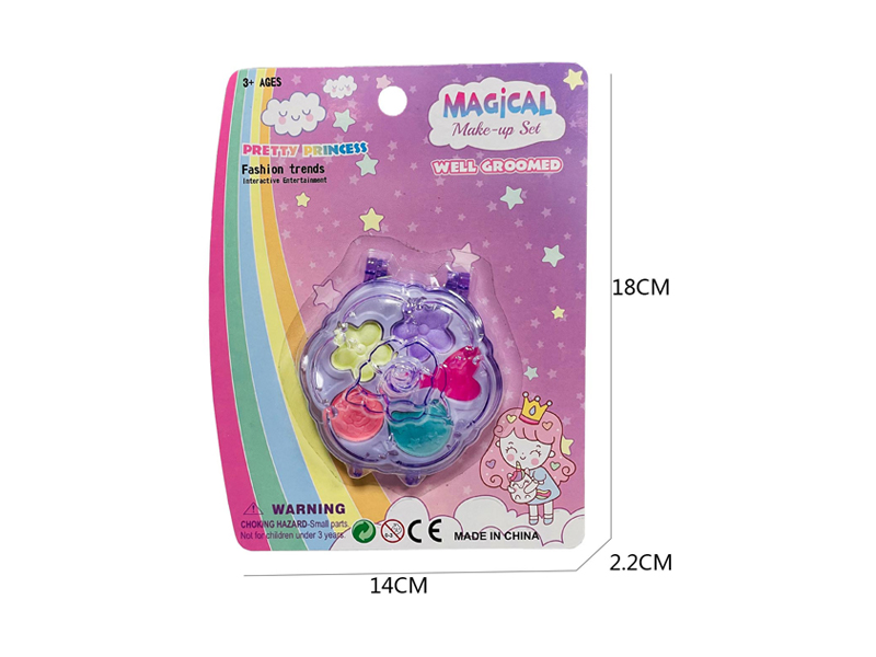Floral Powder Box Cosmetics Girls Toys