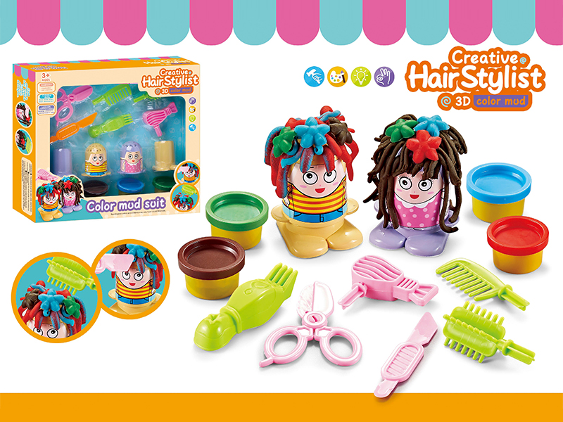 Colored Mud Of Crazy Barber