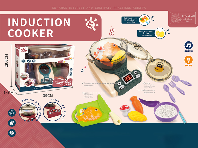 Induction Cooker With Music Spray