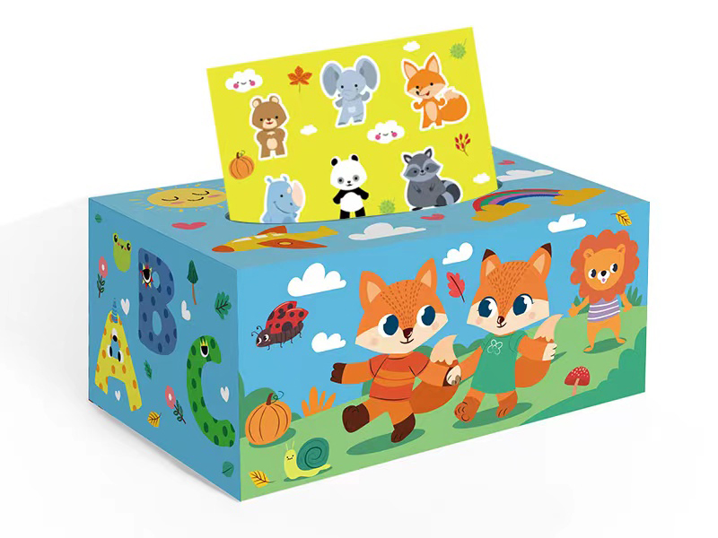 Fox Tissue Box