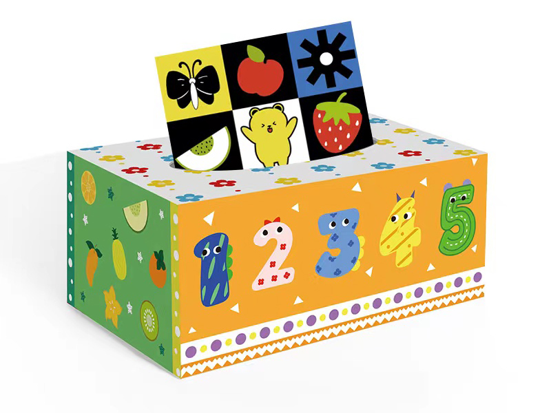 Numbers Alphabet Tissue Box
