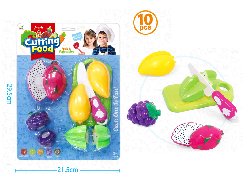 10PCS Cutting Fruits