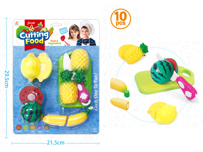10PCS Cutting Fruits