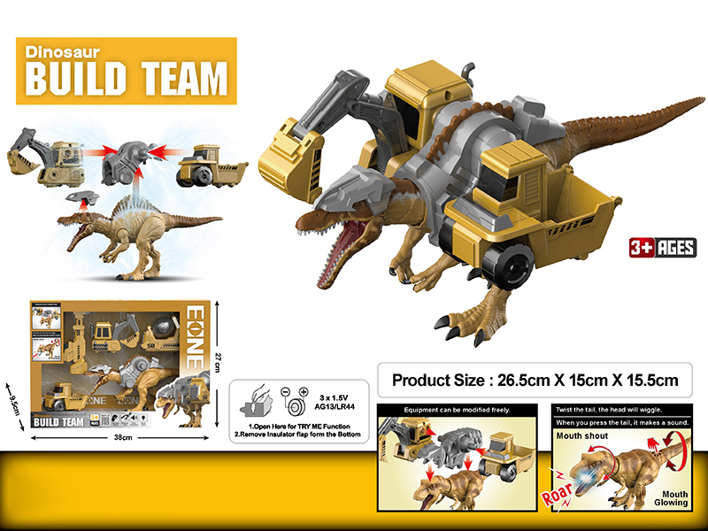 Spinosaurus Build Team DIY Modified Model