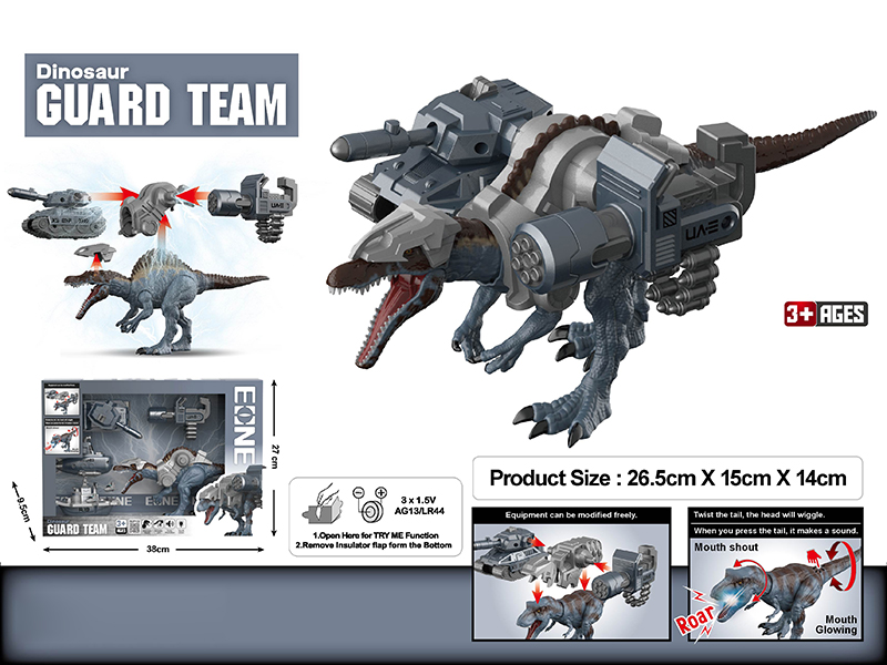 Spinosaurus Guard Team DIY Modified Model