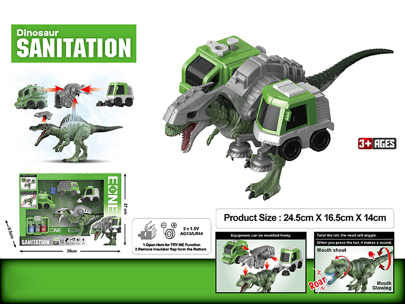 Giganotosaurus Sanitation Team DIY Modified Model