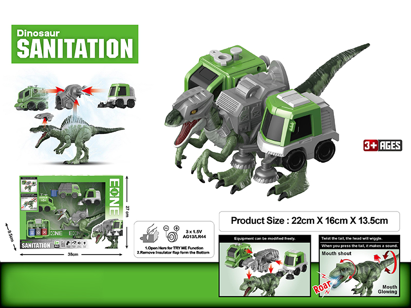 Velociraptor Sanitation Team DIY Modified Model