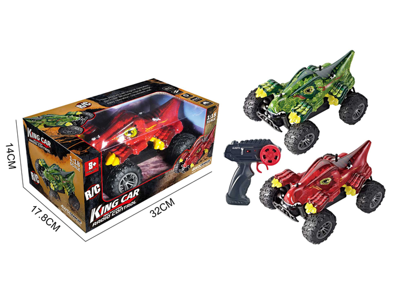 1:18 2.4G R/C Dinosaur High-Speed Car