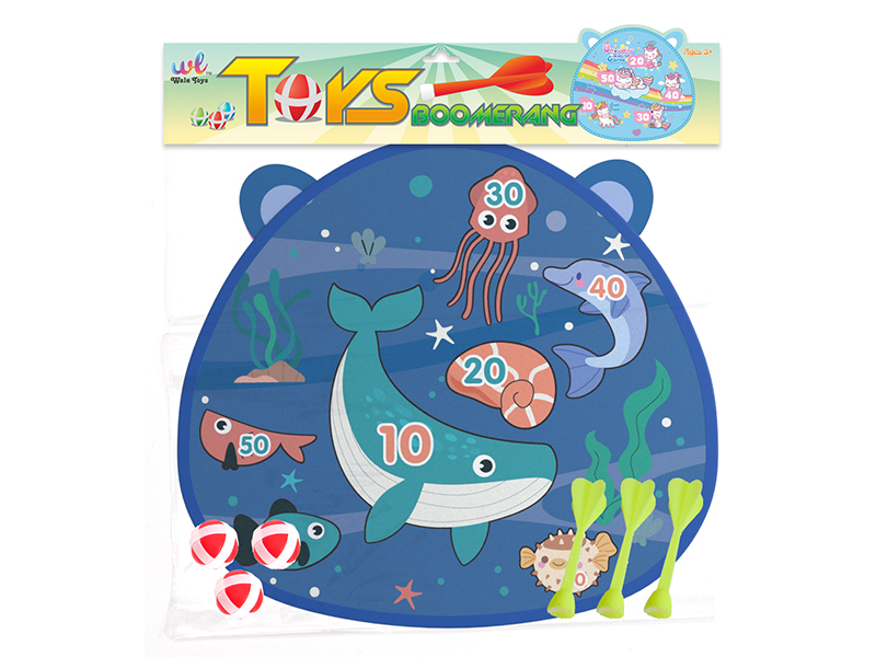 Double-Sided Velcro Dartboard