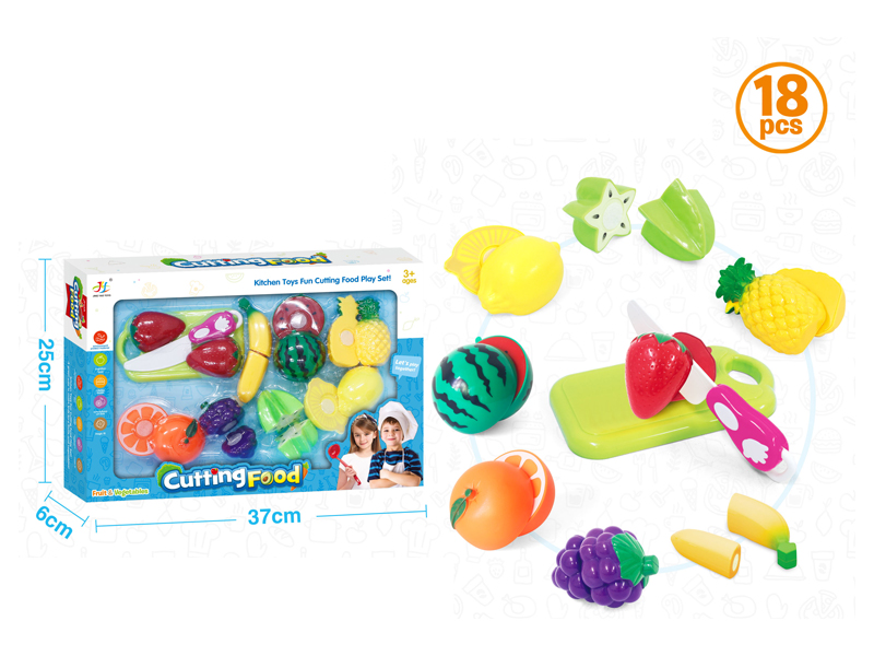 18PCS Large Cutting Fruit Set