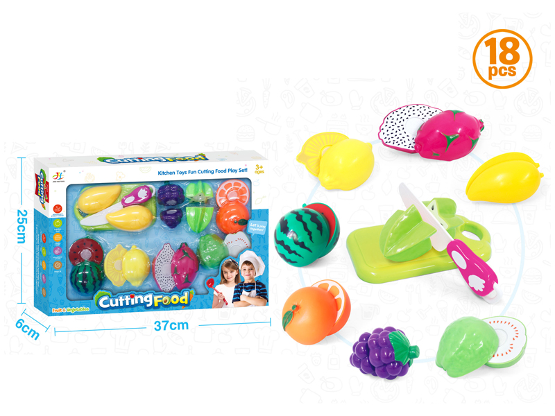 18PCS Large Cutting Fruit Set