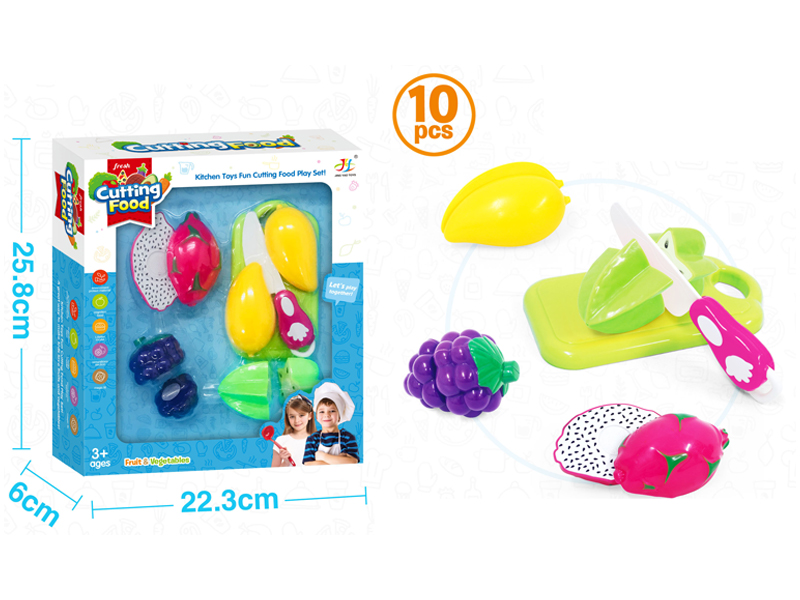 10PCS Small Cutting Fruit Set