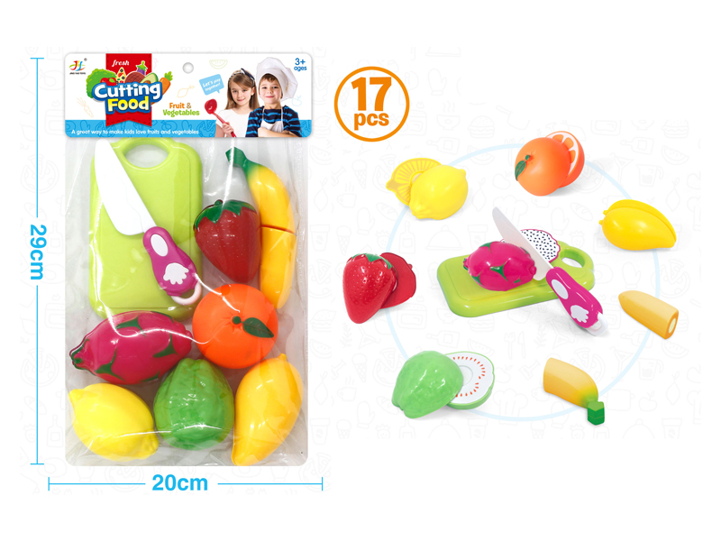 17PCS Small Cutting Fruit Set