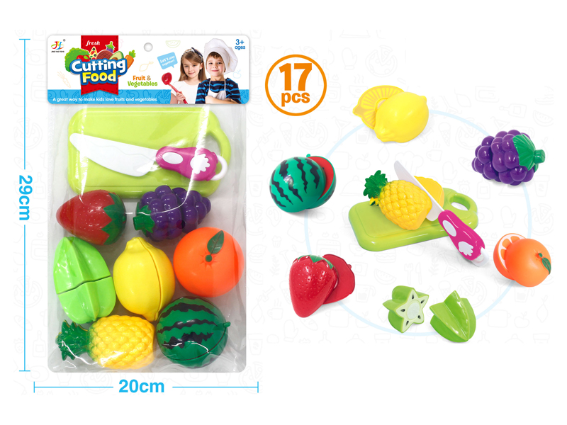 17PCS Small Cutting Fruit Set