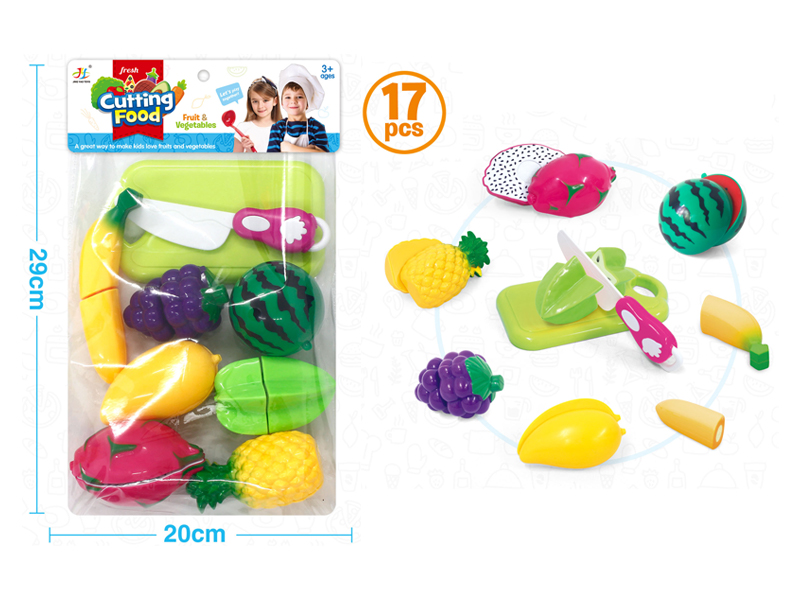 17PCS Small Cutting Fruit Set
