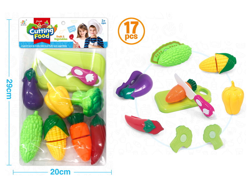 17PCS Small Cutting Vegetables Set