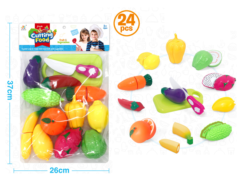 24PCS Large Cutting Vegetables Set
