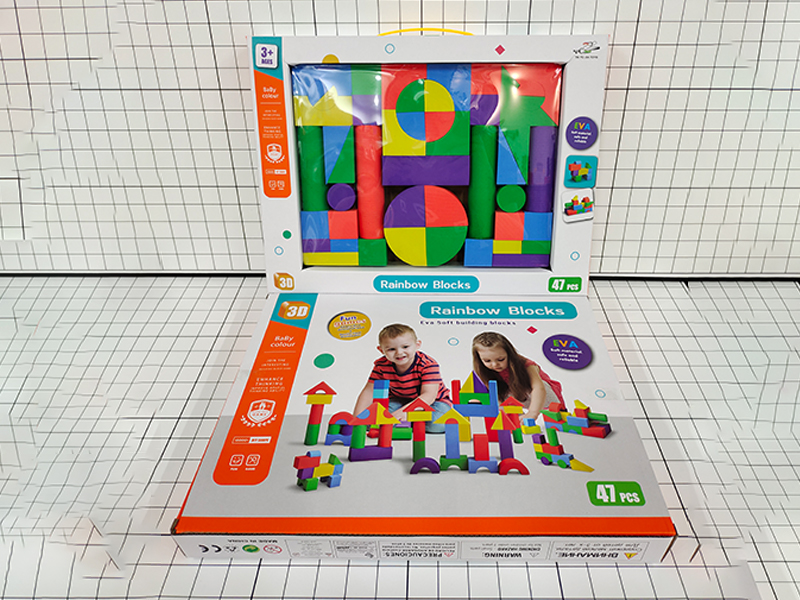 47PCS EVA Building Blocks