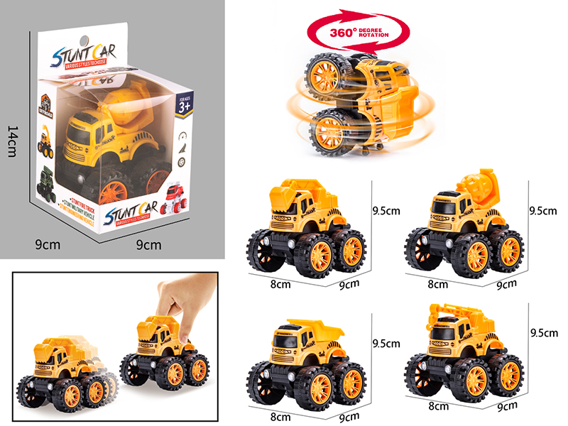 Friction Stunt Engineering Truck