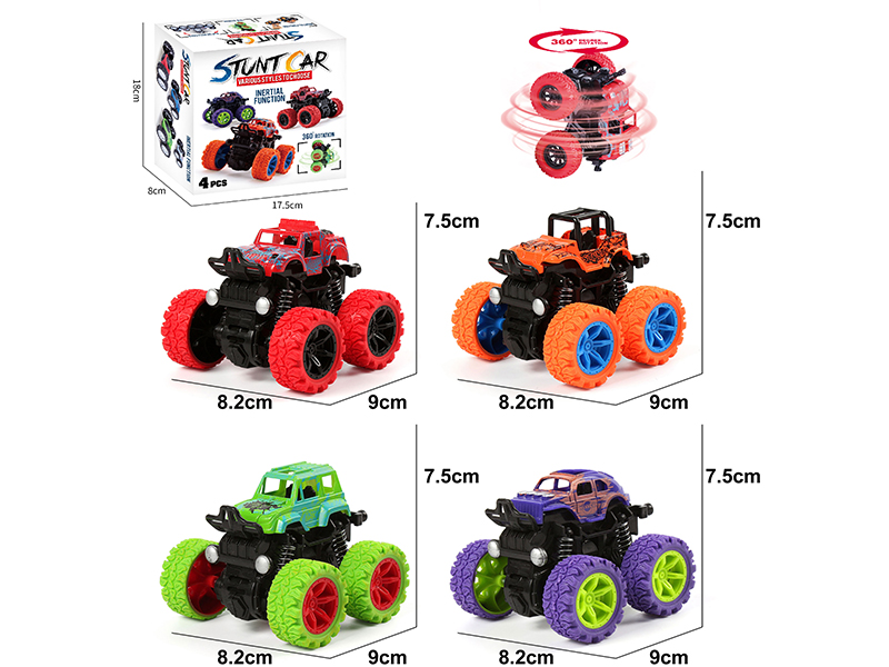Double Friction Stunt Car