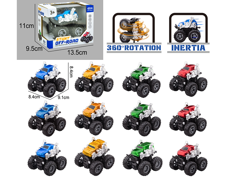 Double Friction Stunt Cross Country Car