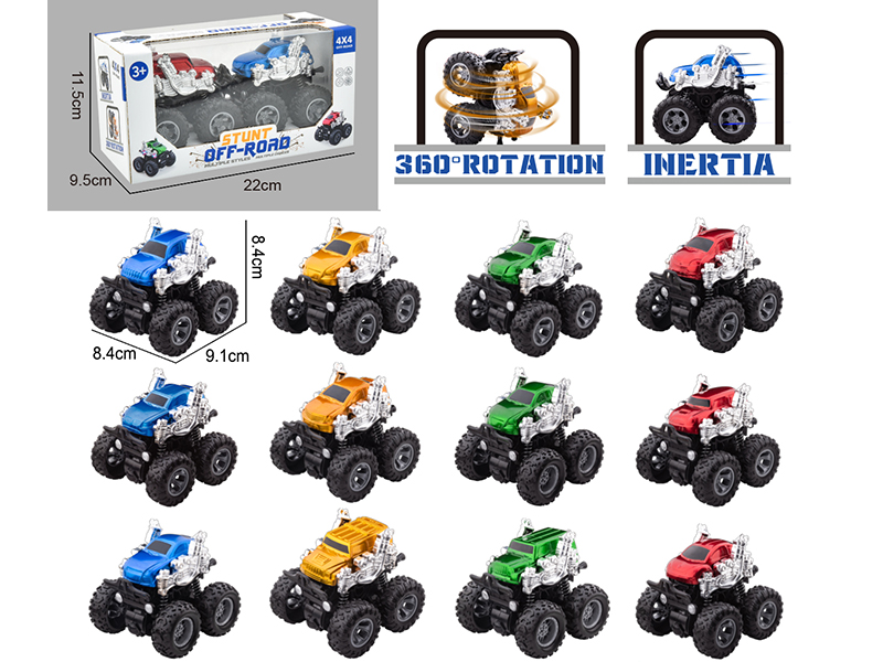 Double Friction Stunt Monster Truck