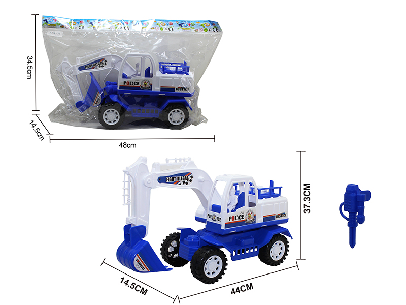 Friction Engineering Truck With Drill Bit