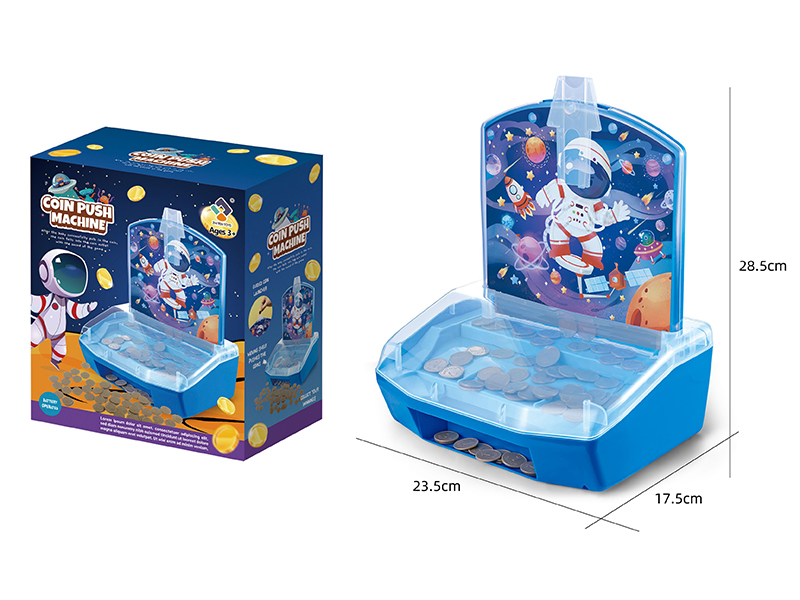 Astronaut Coin Push Machine
