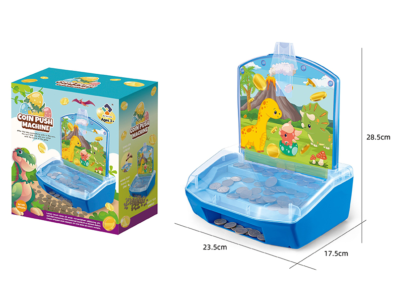 Dinosaur Coin Push Machine