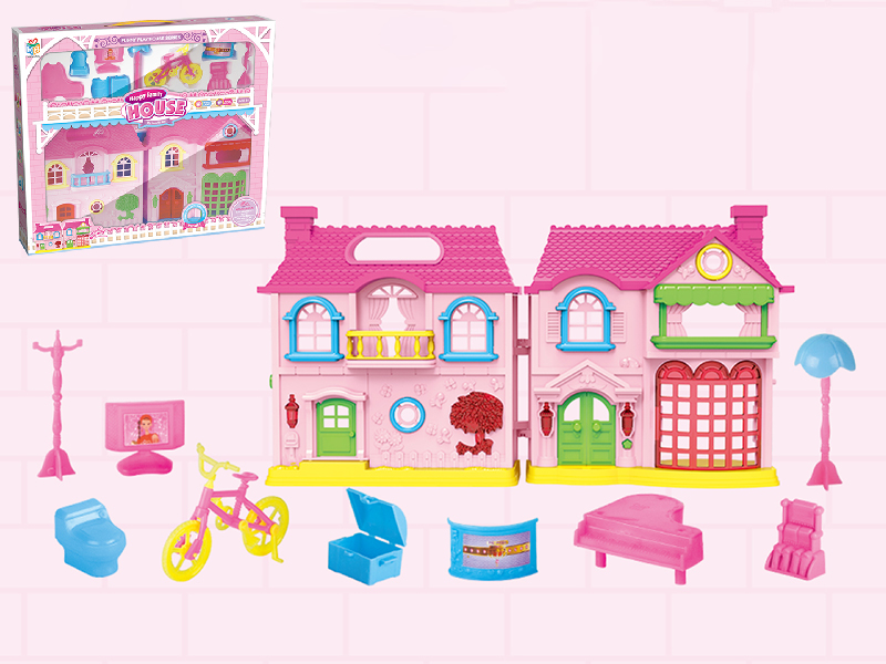 Villa Set With Lights And Music