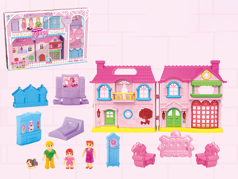 Villa Set With Lights And Music