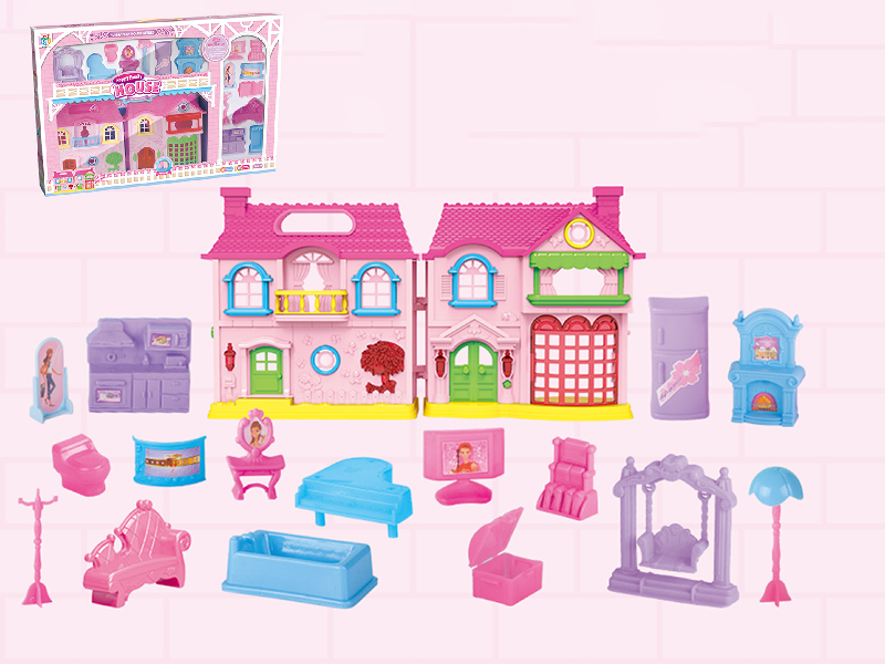 Villa Set With Lights And Music