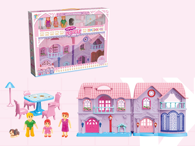 Villa Set With Lights And Music