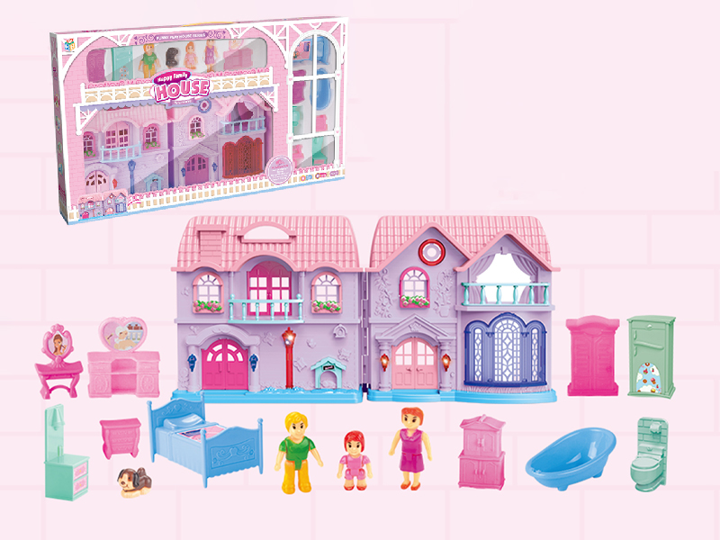 Villa Set With Lights And Music