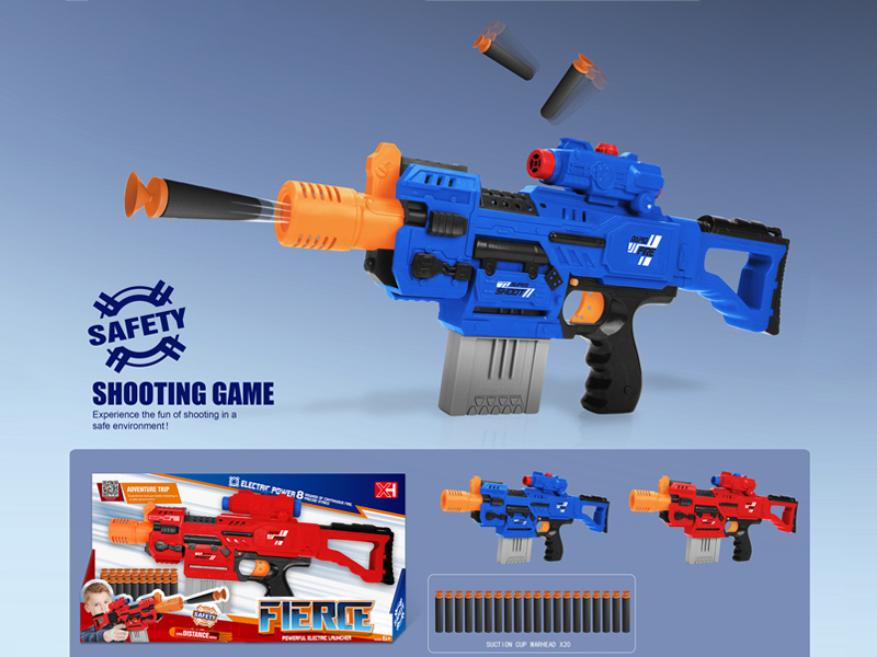 B/O 8 Consecutive Soft Bullet Gun