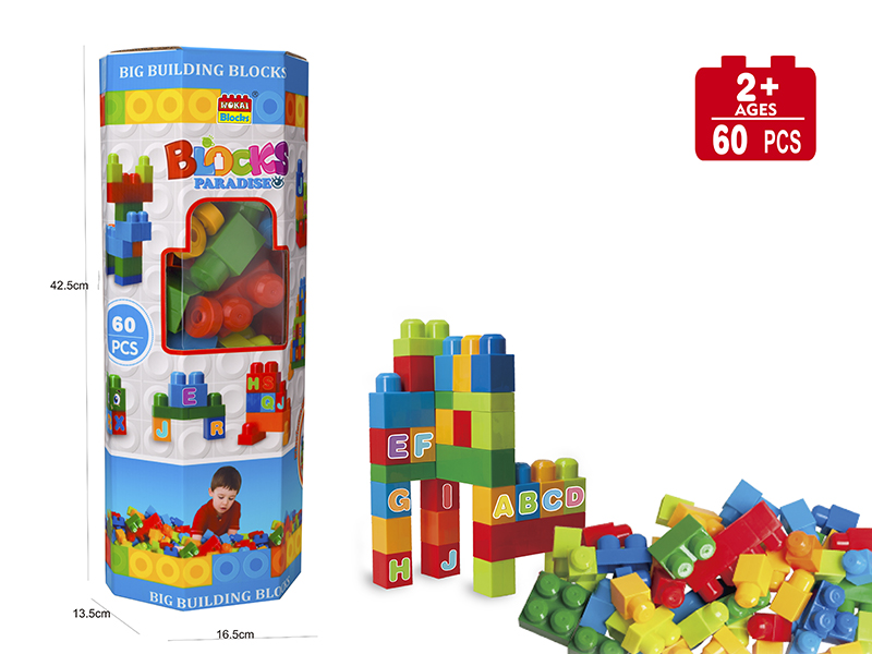 Solid Color Building Blocks(60PCS)
