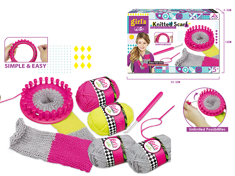 Fashion Scarf Weave Set