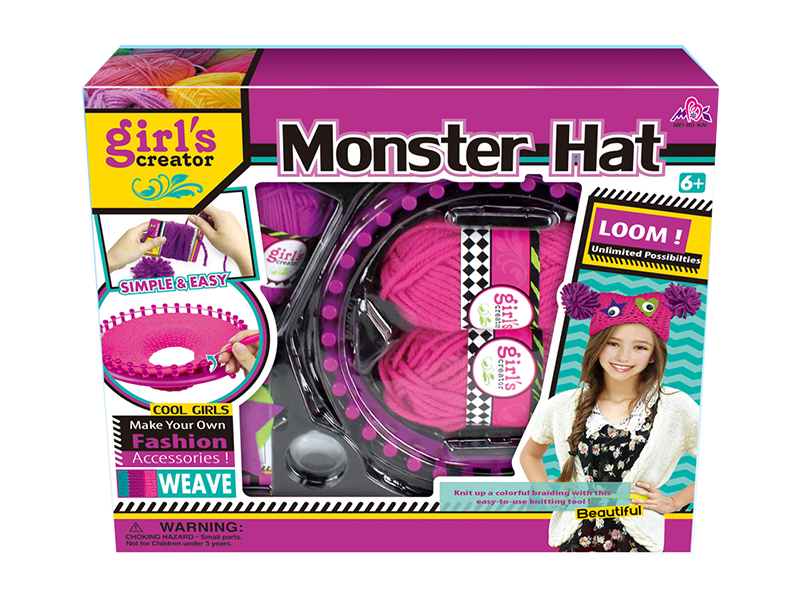Monster Hat Weave Set
