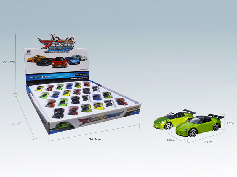 24PCS 1:68 Simulated Slide Alloy Car