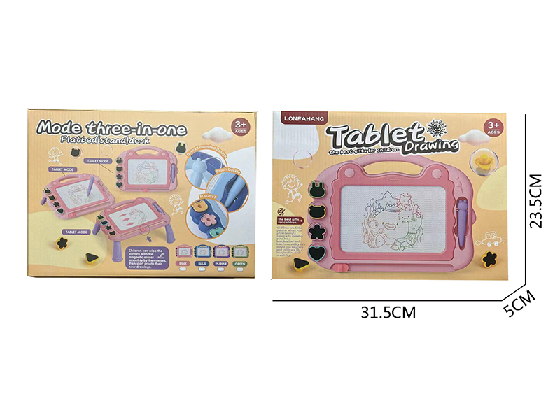 Large Frog With Foot Color Magnetic Writing Board