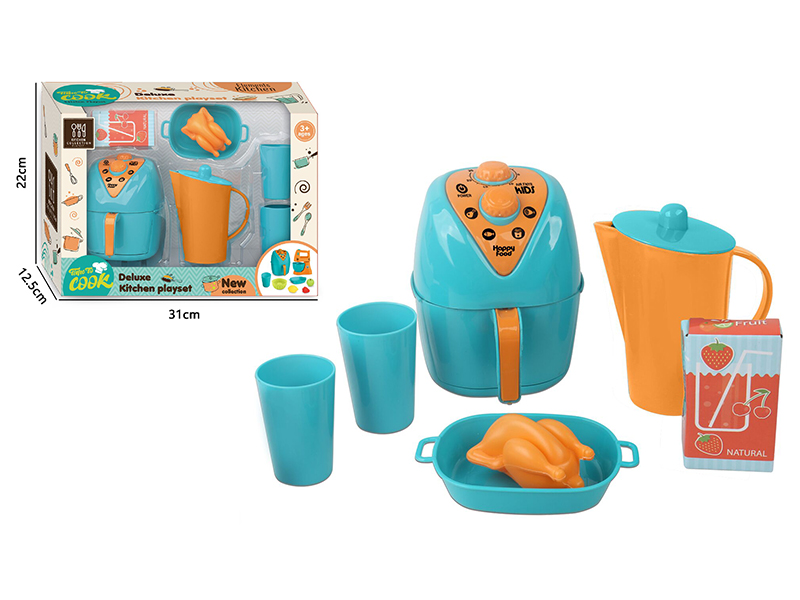Play House Toys Children's Air Fryer Set