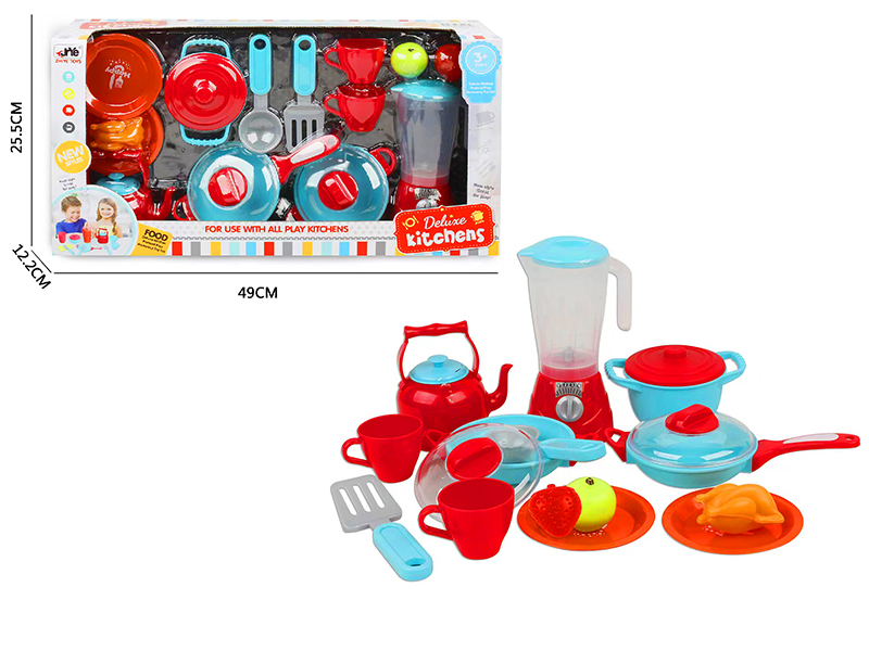 Play House Toys Children's Juice Machine Tableware Set