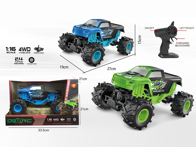 2.4G Remote Control 1:16 4WD Climbing Car