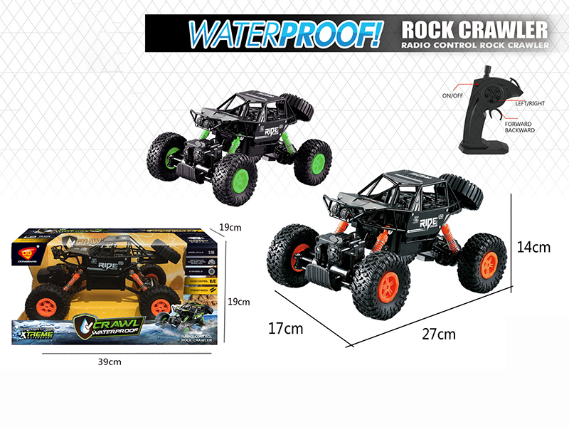 2.4G Remote Control 1:16 Alloy Amphibious 4WD Cross-country Car