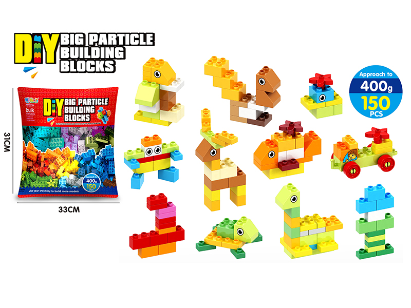 150pcs Large Particles Building Blocks