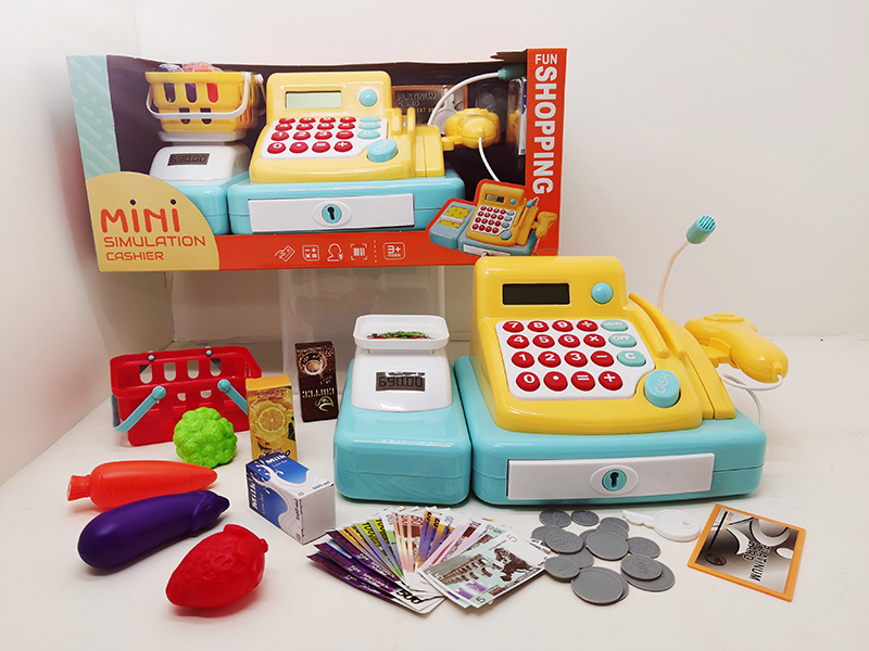 Cash Register Set With Scales