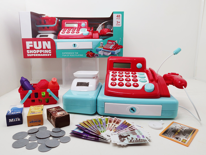 Cash Register Set With Scales