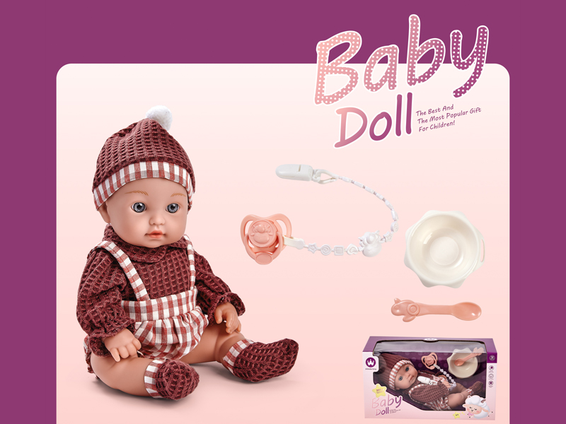 12 Inch Side-Lying Vinyl Doll